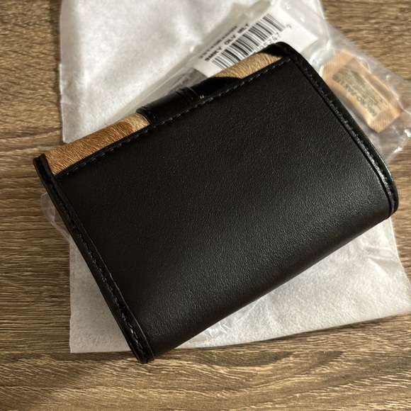 MK Colby Small Camouflage Print Calf Hair Tri-Fold Wallet NWT - Picture 3 of 8